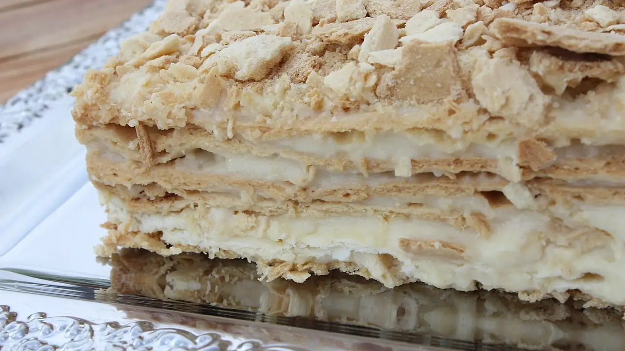Mille-feuille à la crème